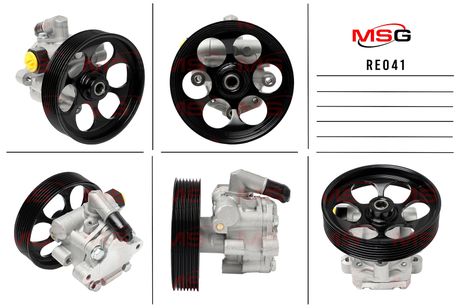 фото MSG RE041 Насос ГУР новый Renault Duster 2010-, Renault Kaptur 2016- MSG RE041 Насос ГУР новый Renault Duster 2010-, Renault Kaptur 2016-