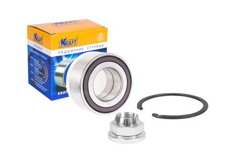 фото KRAFT KT 204604 Подшипник ступицы переднего колеса, комплект для а/м Renault Duster (12-), Megane III (10-), Fluence (10-) 1.5-2.0 KRAFT KT 204604 Подшипник ступицы переднего колеса, комплект для а/м Renault Duster (12-), Megane III (10-), Fluence (10-) 1.5-2.0