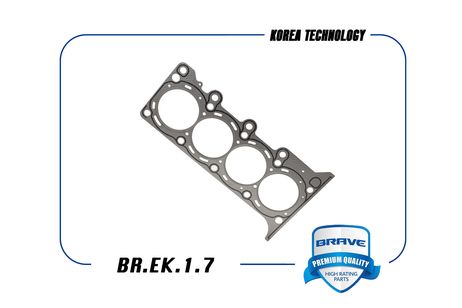 фото Brave BR.EK.1.7 Прокладка ГБЦ Brave BR.EK.1.7 Прокладка ГБЦ