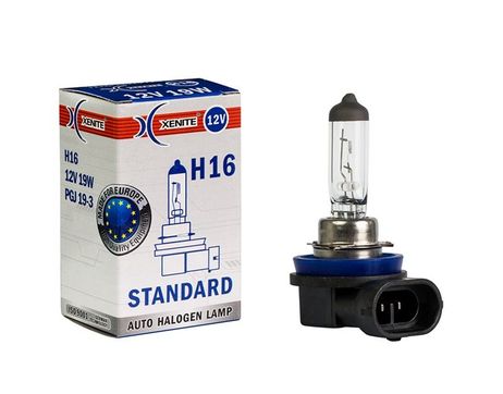 фото XENITE 1007141 Лампа галоген standard h16 (pgj193) 12v 19w (уп. 1 шт.) XENITE 1007141 Лампа галоген standard h16 (pgj193) 12v 19w (уп. 1 шт.)