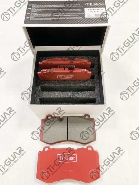 фото Ti-Guar TG-1667C Колодки тормозные дисковые Ti-Guar TG-1667C Колодки тормозные дисковые