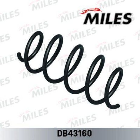 Miles DB43160 Пружина подвески opel vectra c 1.6/1.8 from chassis 41048790/48045598- 02- пер.