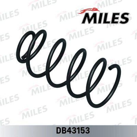 Miles DB43153 Пружина подвески nissan almera II 1.8/1.5dci 00- передняя