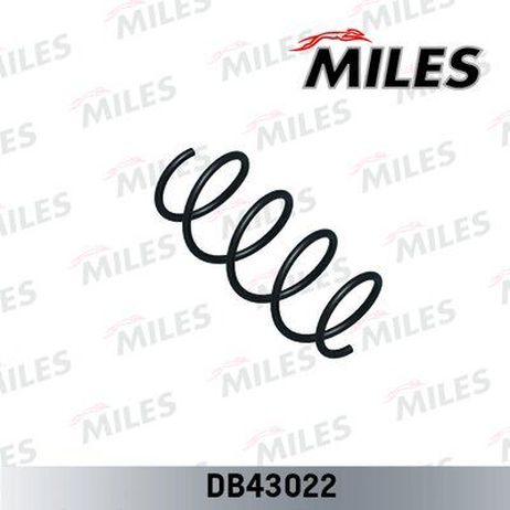 Miles DB43022 Пружина подвески nissan note 1.4 06-07 передняя