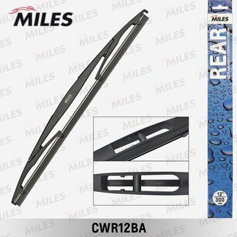 Miles CWR12BA Щётка стеклоочистителя 300 мм (12) задняя