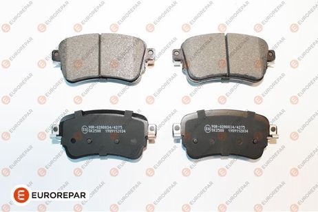 EUROREPAR 1675991880 Колодки тормозные