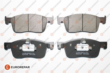 EUROREPAR 1675991780 Колодки тормозные передние