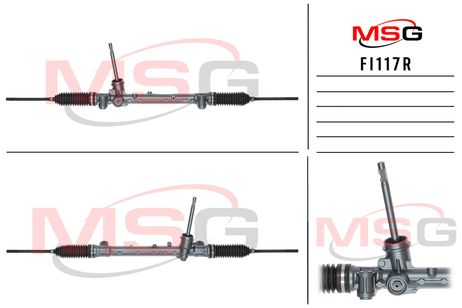 фото MSG FI117R Рулевая рейка без ГУР fiat 500x 2014- jeep renegade 2014- Rebuilding MSG FI117R Рулевая рейка без ГУР fiat 500x 2014- jeep renegade 2014- Rebuilding