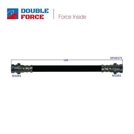 фото DOUBLE FORCE DFH0171 Шланг тормозной DOUBLE FORCE DFH0171 Шланг тормозной