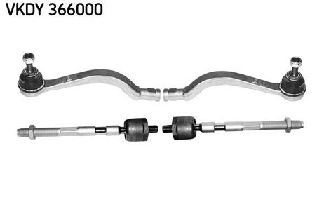 SKF VKDY 366000 Тяга рулевая | перед |