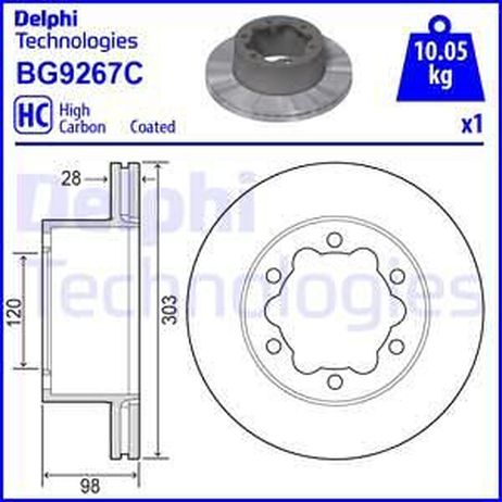 Delphi BG9267C 