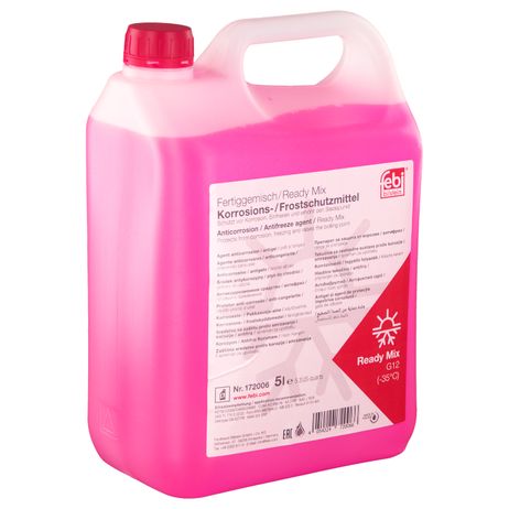 фото Febi 172006 Антифриз 5 л., готовый G12 (-35°c), красного цвета Febi 172006 Антифриз 5 л., готовый G12 (-35°c), красного цвета
