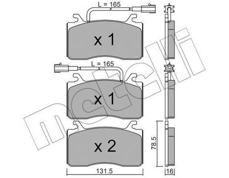Metelli 22-1100-0 