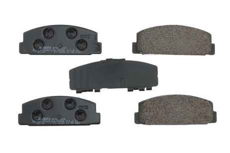 фото Aisin BPMZ-2008 Колодки тормозные дисковые | перед | Aisin BPMZ-2008 Колодки тормозные дисковые | перед |