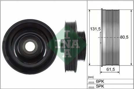 INA 544 0141 10 Шкив ременной коленчатого вала