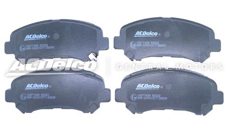 фото ACDelco 19377439 Колодки тормозные | перед | ACDelco 19377439 Колодки тормозные | перед |