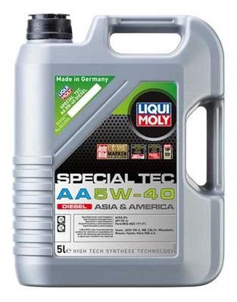 Liqui Moly 21332 Масло моторное синтетическое Special Tec AA Diesel 5w-40 , 5л