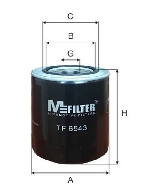 MFILTER TF 6543 Фильтр масляный
