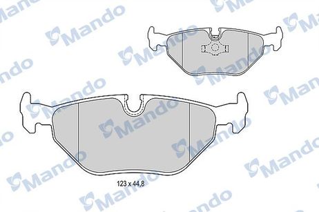 Mando MBF015399 Колодки тормозные дисковые | зад |