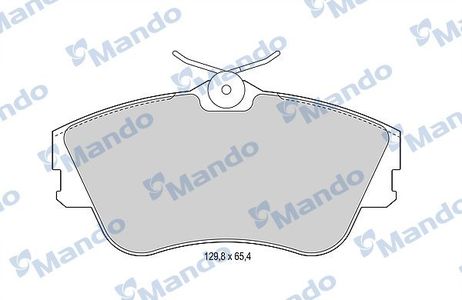 Mando MBF015893 Колодки тормозные дисковые | перед |