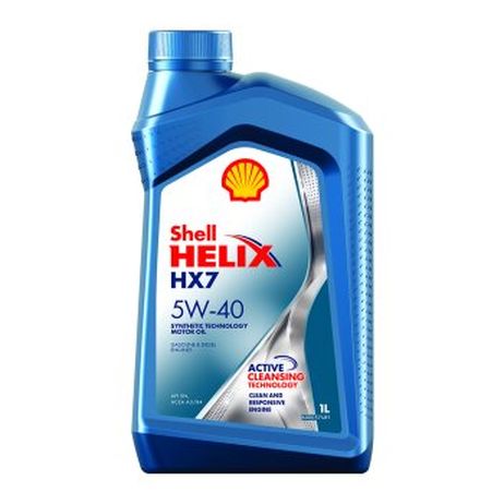 фото Shell 550051496 Масло 5/40 Helix HX7 1 л Shell 550051496 Масло 5/40 Helix HX7 1 л