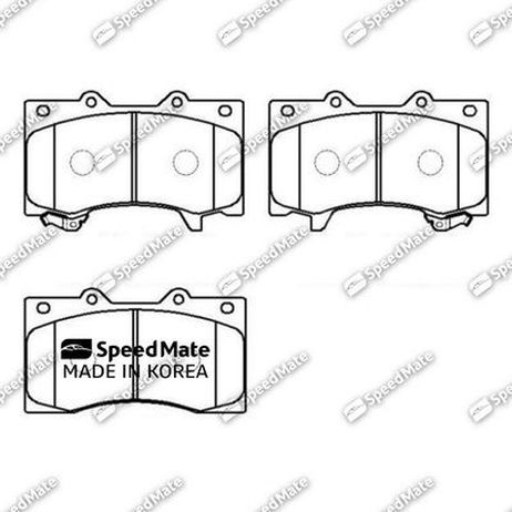 SpeedMate SMBPJ260 Колодки nissan Patrol III (y62) 2010-