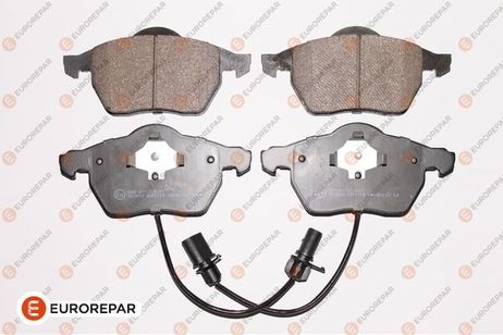 EUROREPAR 1639372580 Колодки тормозные дисковые | перед |