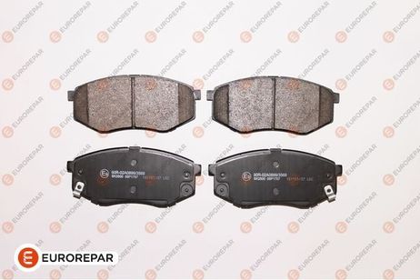 EUROREPAR 1639372880 Колодки тормозные дисковые | перед |