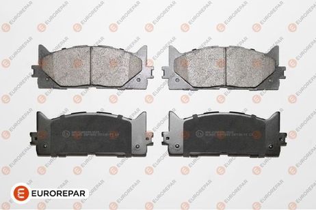 EUROREPAR 1639379180 Колодки тормозные дисковые | перед |