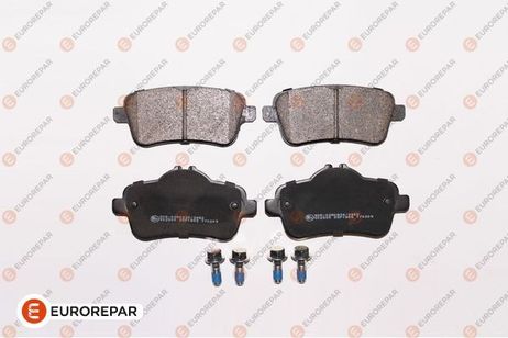 EUROREPAR 1639381280 Колодки тормозные дисковые | зад |