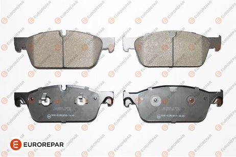 EUROREPAR 1639382380 Колодки тормозные дисковые | перед |