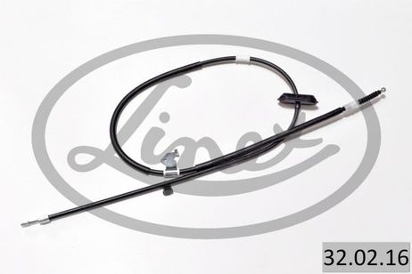 LINEX 32.02.16 Трос стояночного тормоза| лев |