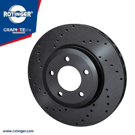 ROTINGER RT 21282-GL T3 Диск тормозной графитовый с перфорацией