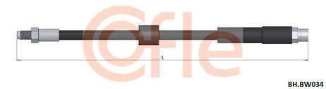 Cofle 92.BH.BW034 Шланг тормозной