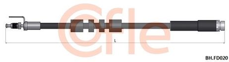 Cofle 92.BH.FD020 Шланг тормозной