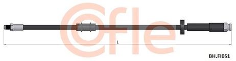 Cofle 92BHFI051 Шланг тормозной