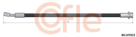 Cofle 92.BH.HY023 Шланг тормозной