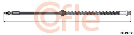 Cofle 92BHPE035 Шланг тормозной