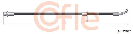 Cofle 92BHTY057 Шланг тормозной