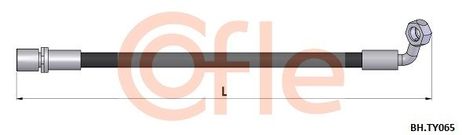 Cofle 92.BH.TY065 Шланг тормозной| лев |