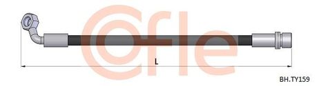 Cofle 92.BH.TY159 Шланг тормозной | зад лев |