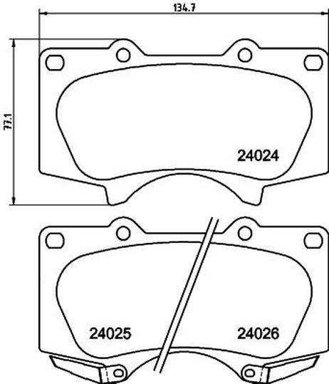 Nisshinbo NP1012SC Колодки тормозные дисковые Strong Ceramic | перед |