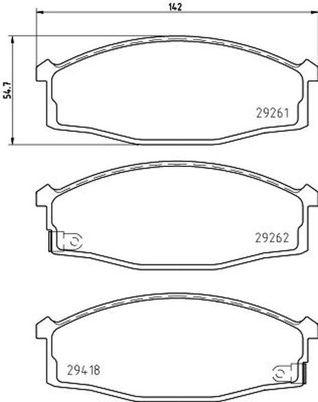 Nisshinbo NP2103SC Колодки тормозные дисковые Strong Ceramic | перед |