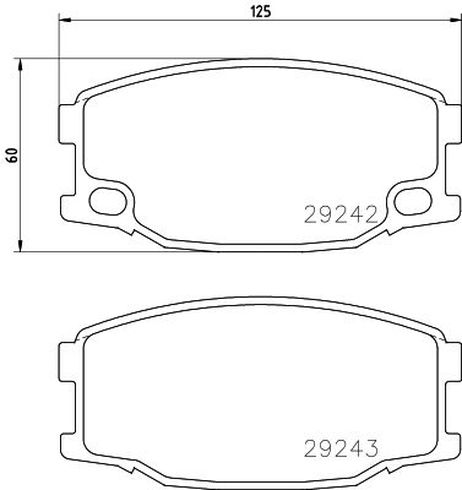 Nisshinbo NP3024SC Колодки тормозные дисковые Strong Ceramic | перед |