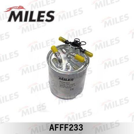 Miles AFFF233 Фильтр топливный nissan x-trail/qashqai 2.0d 07-(для датчика воды)