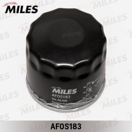 Miles AFOS183 Фильтр масляный renault logan/sandero/kango/clio/twigo/nissan kubistar