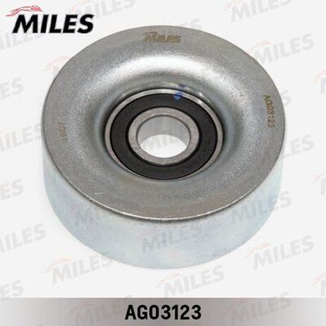 Miles AG03123 Ролик ремня приводного mitsubishi galant/lancer/outlander 2.0/2.4 00-