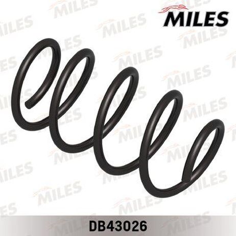 Miles DB43026 Пружина подвески huyndai solaris/kia RIO (мкпп) 11- передняя