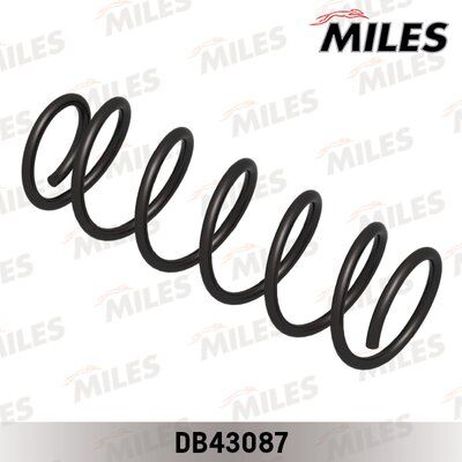 Miles DB43087 Пружина подвески huyndai solaris/kia RIO 11-12 задняя