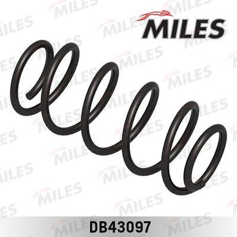 Miles DB43097 Пружина подвески opel zafira 2.2/2.0dti/2.2dti 99-/vectra b 2.6 95-03 передняя